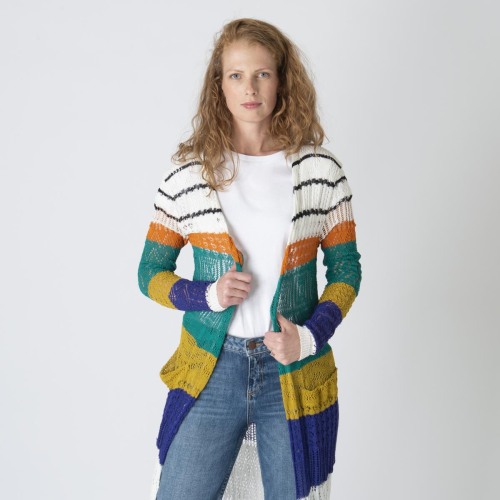 Missoni Knit Colourblock Cardigan - New With Tags