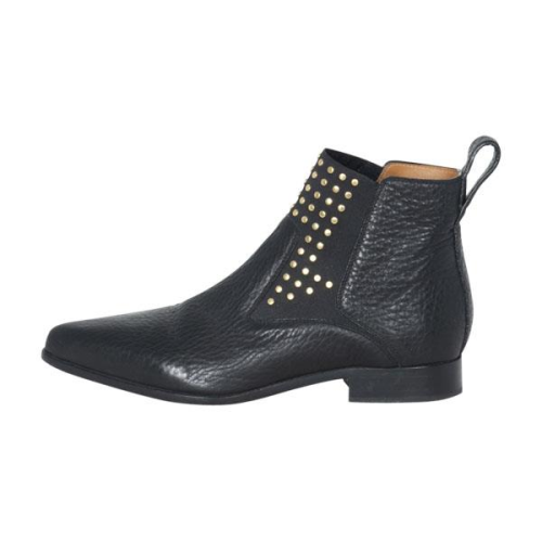 Chloé Studded Leather Ankle Boots