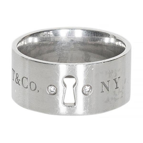 Tiffany & Co. Diamond Lock Band