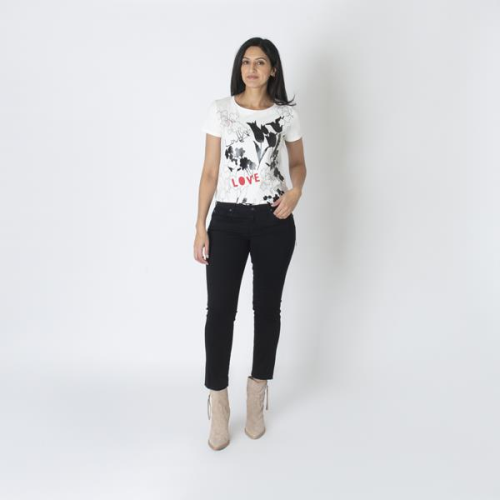 Weekend Max Mara Love Graphic Print Top - New With Tags