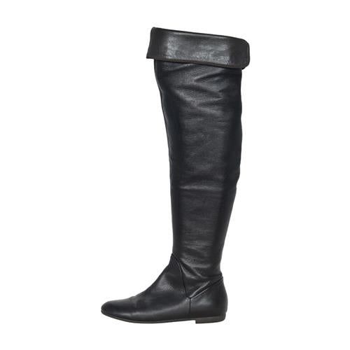 Giuseppe Zanotti Leather Knee-High Boots