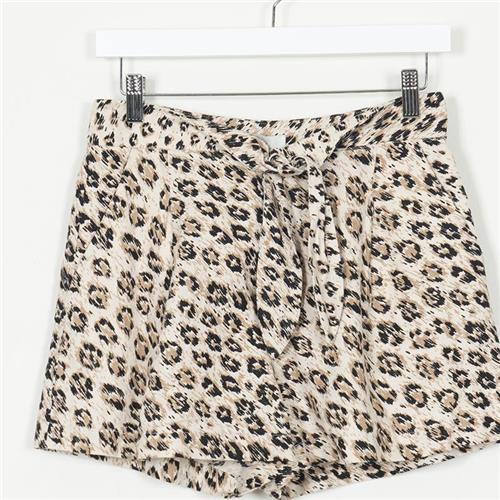 Joie Leopard Print Shorts