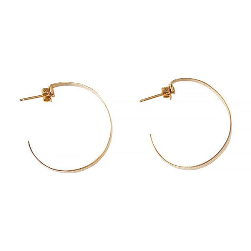 Chan Luu Hammered Hoop Earrings - New With Tags