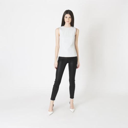 7 For All Mankind Coated Skinny Jeans