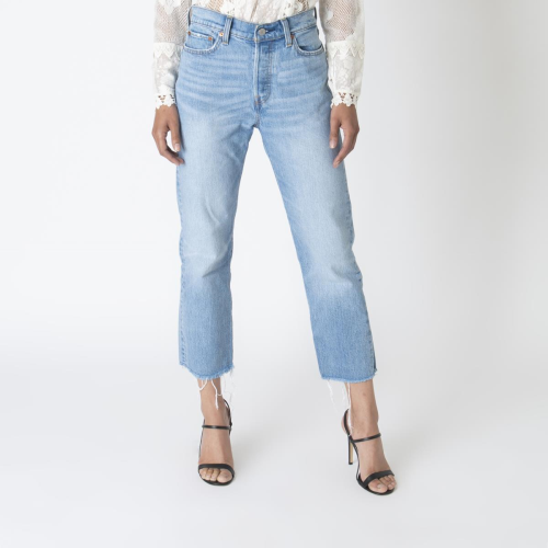 Levi's High-Rise Cropped Jeans
