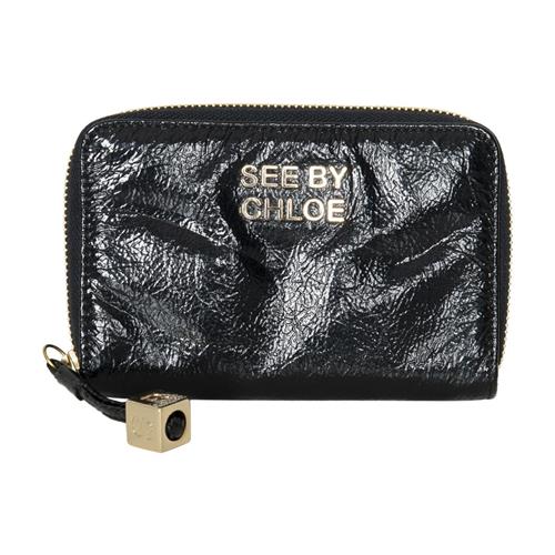SEE by Chloe Patent Leather Wallet