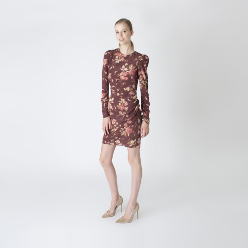 Zimmermann Floral Print Silk Dress