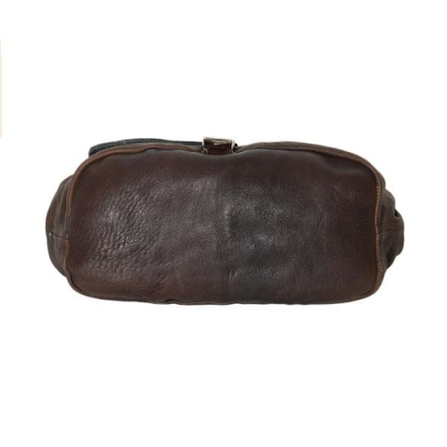 Brunello Cucinelli Leather Messenger Bag