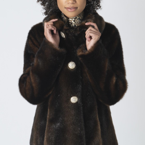 Kate Spade New York Faux Fur Coat