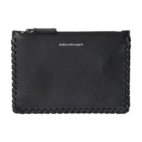 Mackage Leather Zip Pouch
