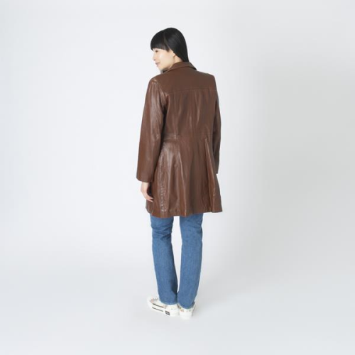 Bod & Christensen Leather Coat