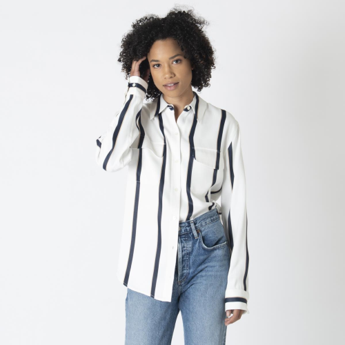 Equipment Striped Top