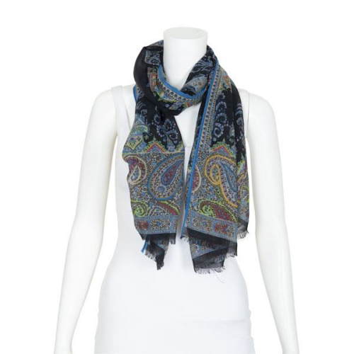 Etro Wool and Silk Blend Scarf