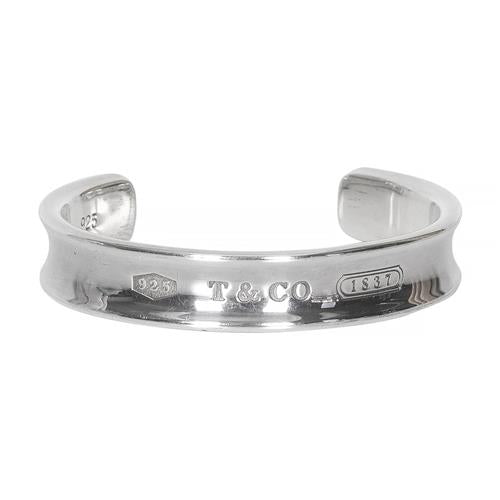 Tiffany & Co. Silver 1837 Cuff Bracelet