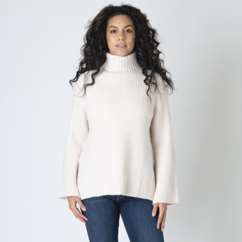 Line Turtleneck Sweater