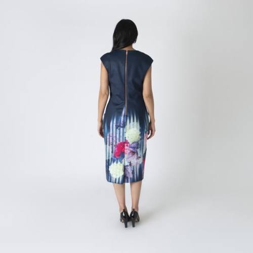 Ted Baker Floral Print Midi Dress