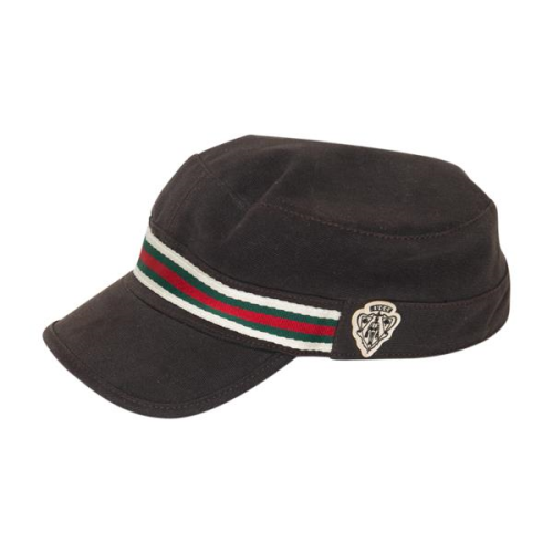 Gucci Web Canvas Newsboy Cap - New With Tags