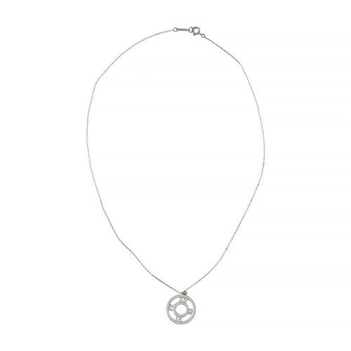 Tiffany & Co. Atlas Open Pendant Necklace