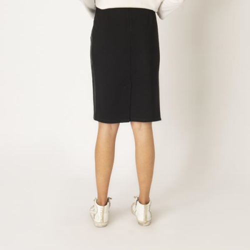Eileen Fisher Leather Accent Pencil Skirt